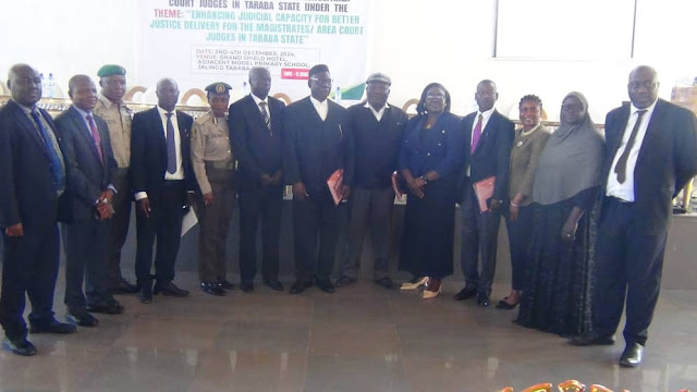 Taraba State Judiciary, National Judicial Institute Collaborate on Capacity Building Workshop